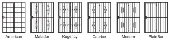 options style of window gate