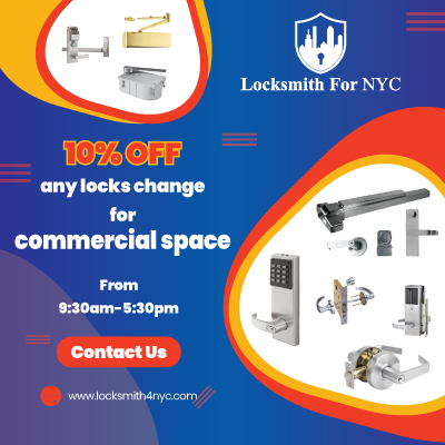 Locksmith Coupon in Bronx - commercial lock change service 