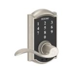 Keyless lever handle lock